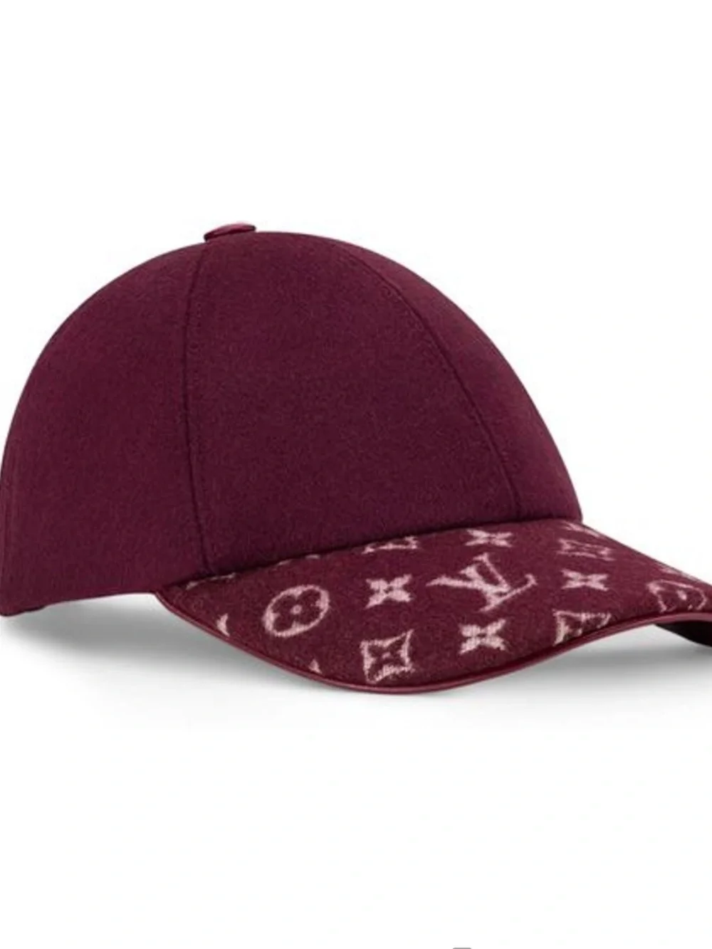 Louis Vuitton endless cap wool Monogram